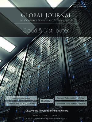 GJCST-B Cloud & Distributed: Volume 23 Issue B1