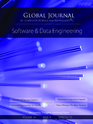 GJCST-C Software & Data Engineering: Volume 14 Issue C9