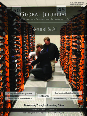GJCST-D Neural & AI: Volume 20 Issue D1