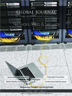 GJCST-E Network, Web & Security: Volume 18 Issue E1