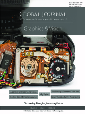 GJCST-F Graphics & Vision: Volume 23 Issue F1